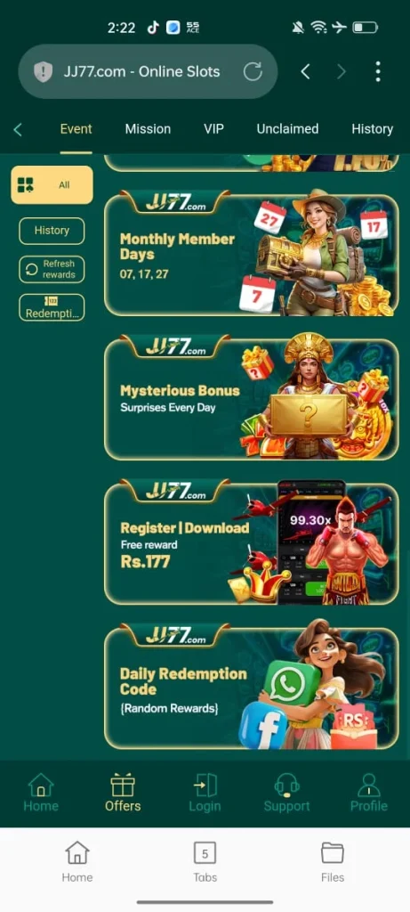 JJ77 Game Pakistan 2026