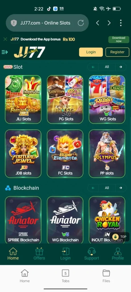JJ777 Game APK